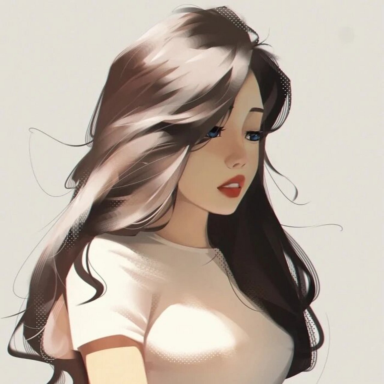 3d女头像,超燃!超飒!