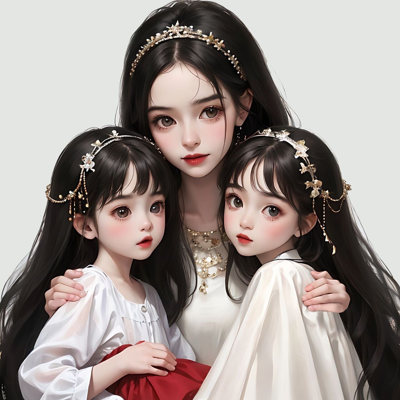 救命|双胞胎女儿系头像终于来了~ 姐妹们,你们喜欢的双胞胎女儿系列