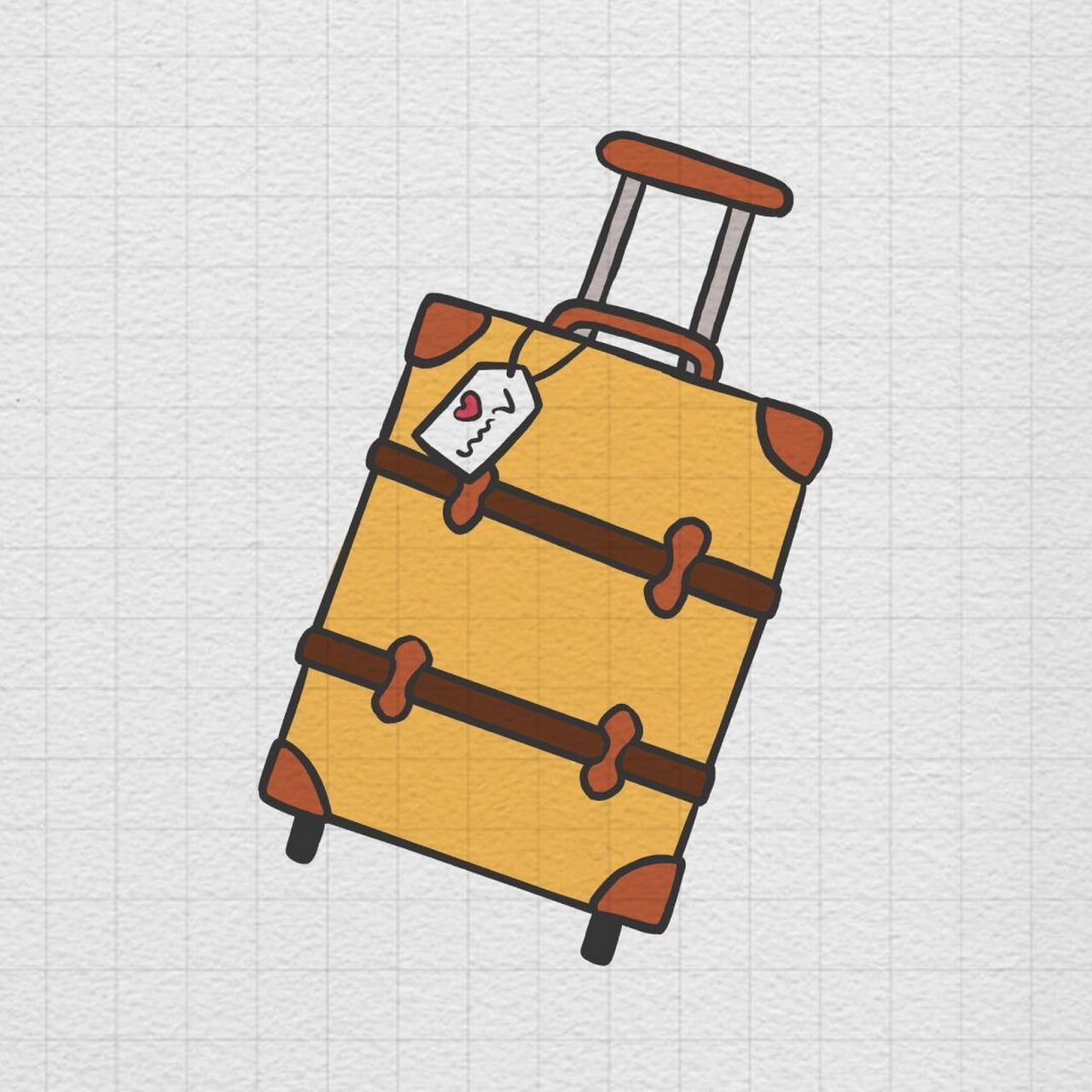 简笔画|旅行手帐 旅行的时候一定要多拍照片,各种稀奇古怪的东西可以