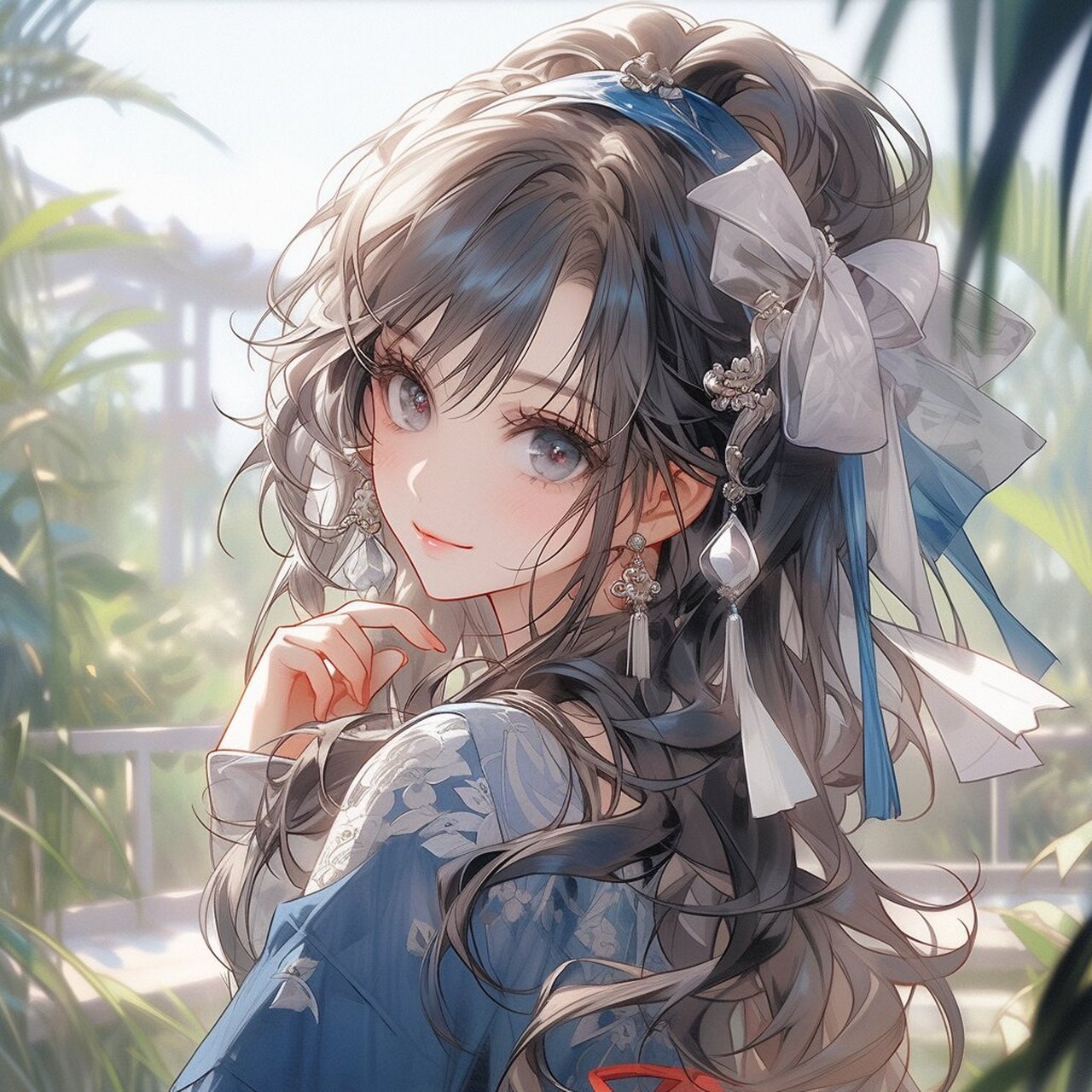 可爱的古风头像