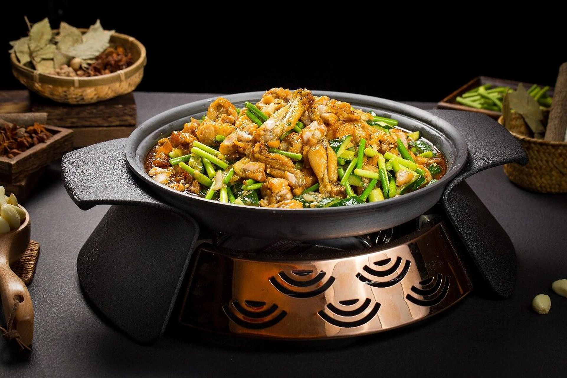 12890 蛙喜赞 香爆铁锅牛蛙 三人餐 番禺 【番禺市桥|蛙喜赞|免预约