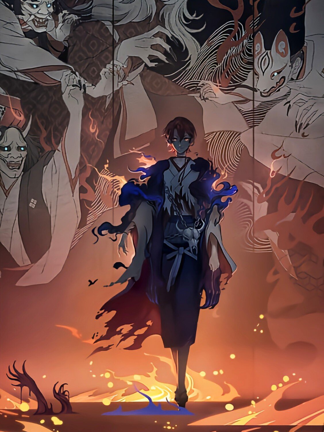 阴阳师鬼童丸高清壁纸