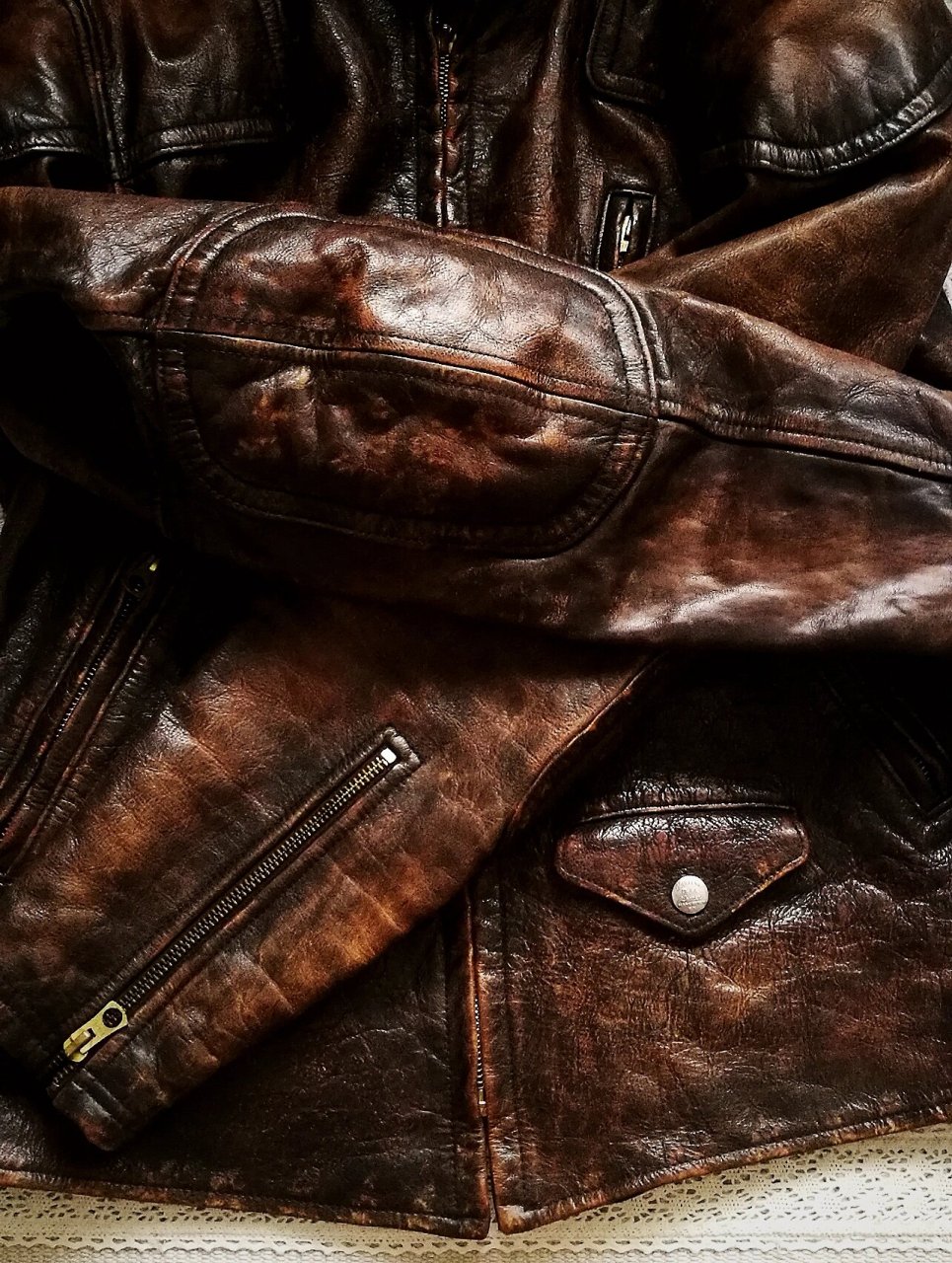 顶级神物毒液一代机车皮 ralph lauren rrl 顶级神物毒液一代机车皮衣