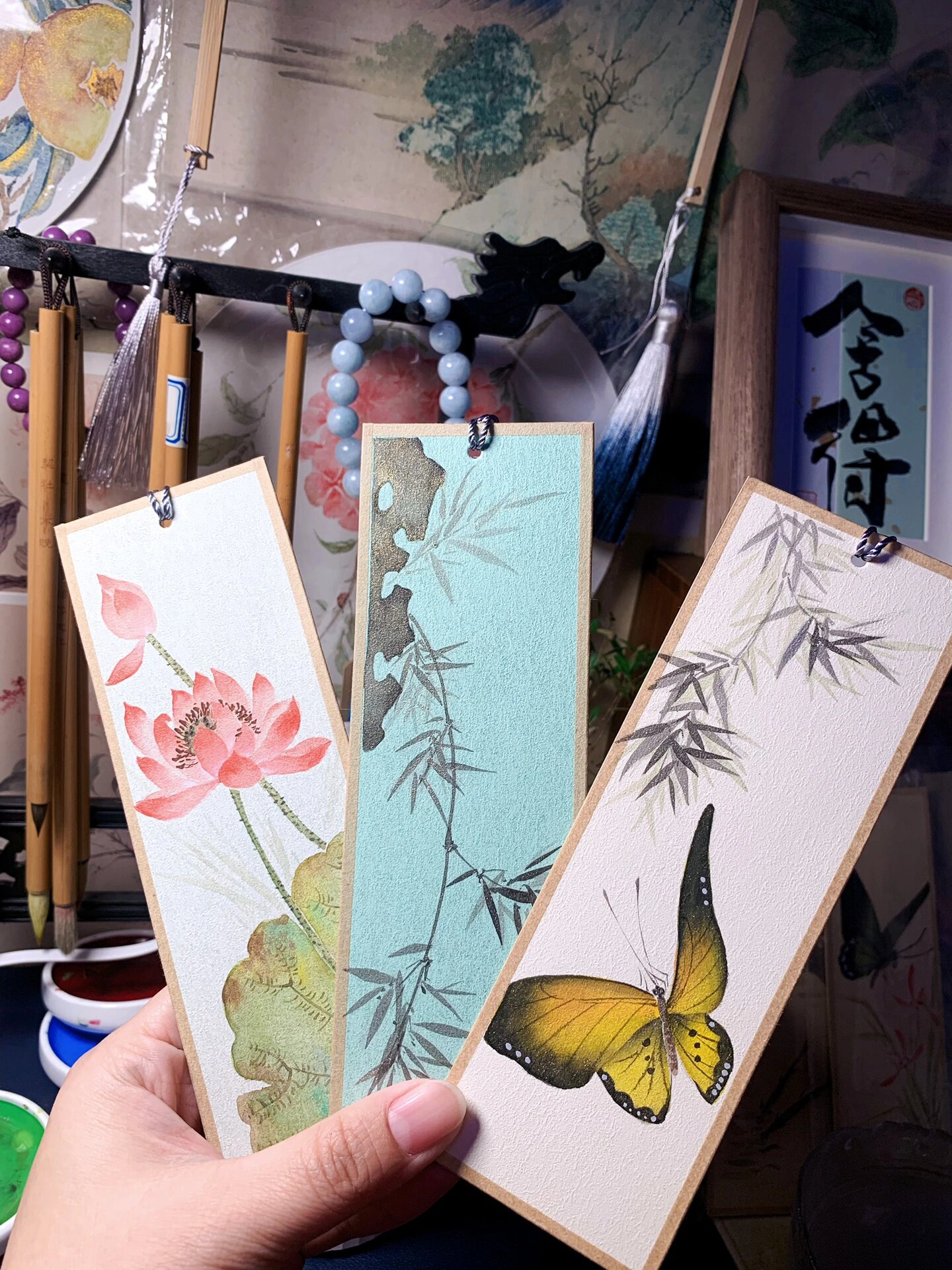 手绘书签|竹子(69/100)