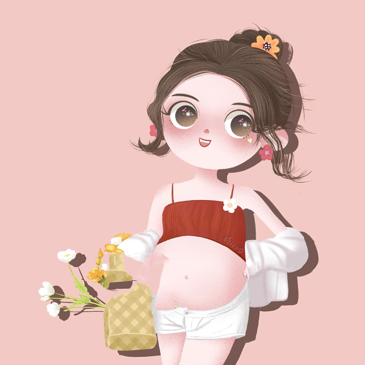 孕妈妈头像|左划出现兔宝宝92