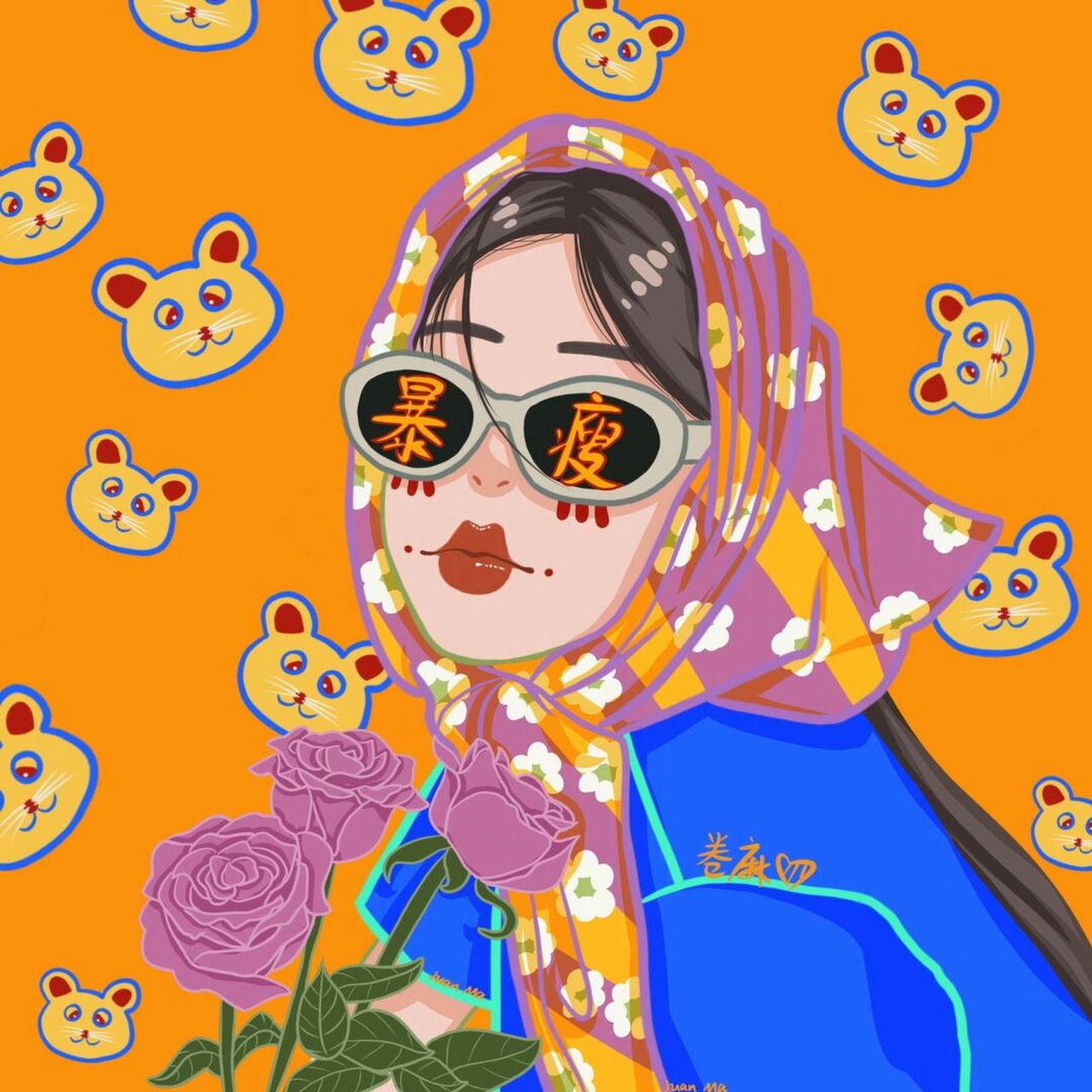 闺蜜头像 | 暴富vs暴瘦 你喜欢哪一个71 可做个人头像,个人壁纸