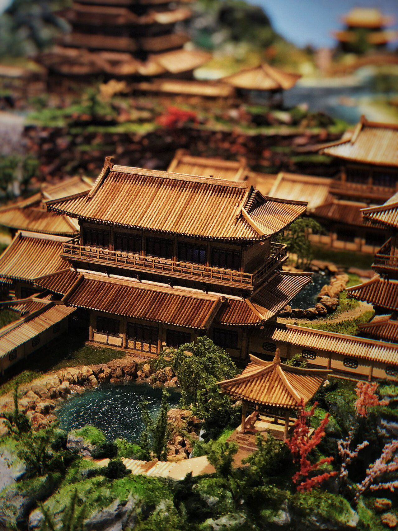 艮岳 艮岳是古典园林建筑之一,中国宋代的著名宫苑.