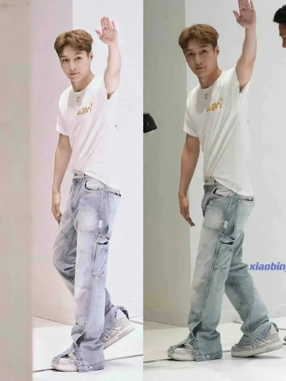 张艺兴生图和精修对比,张艺兴是不是胖了?