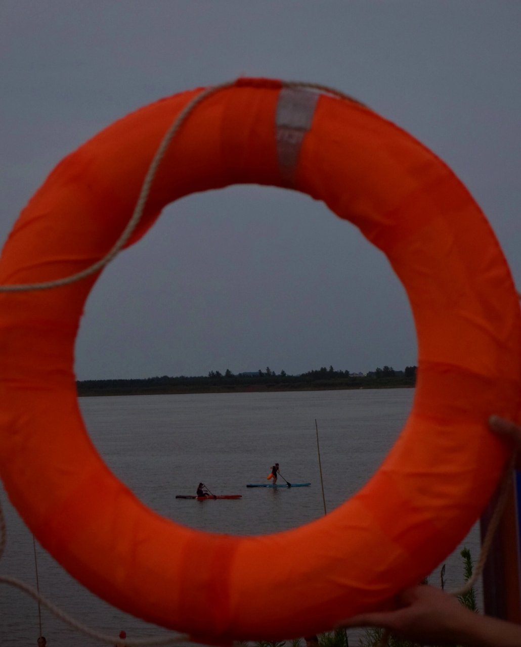 汉南区纱帽江滩 很是喜欢这里的生活节奏呀