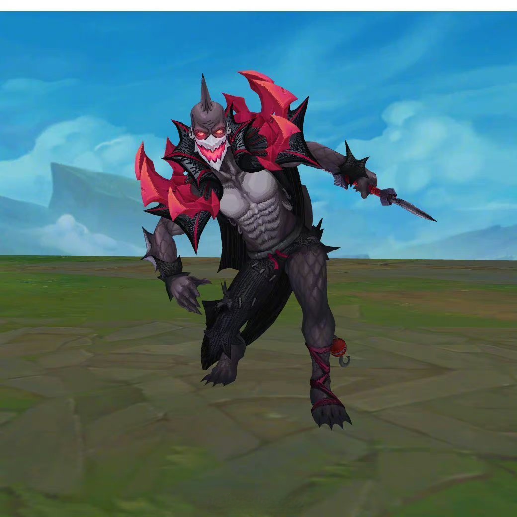 2024英雄联盟魔域梦魇#【魔域梦魇 派克&魔域梦魇 泽丽 局内建模图】