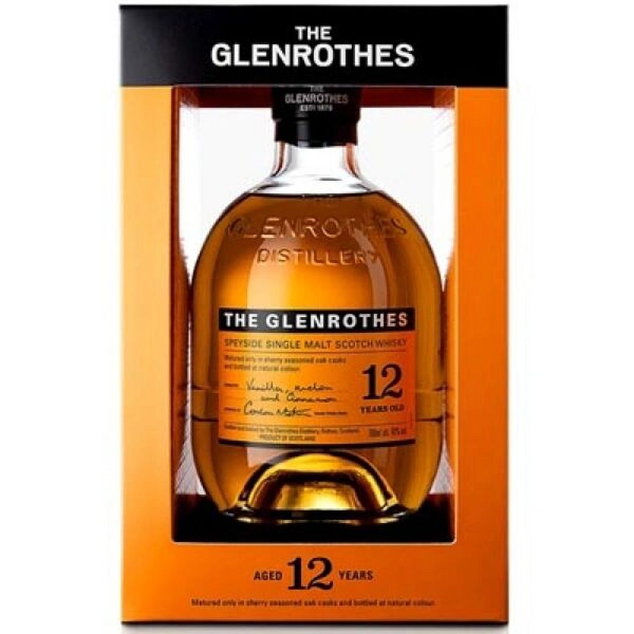 格兰路思12年单一麦芽苏格兰威士忌 glenrothes 12 year old speyside