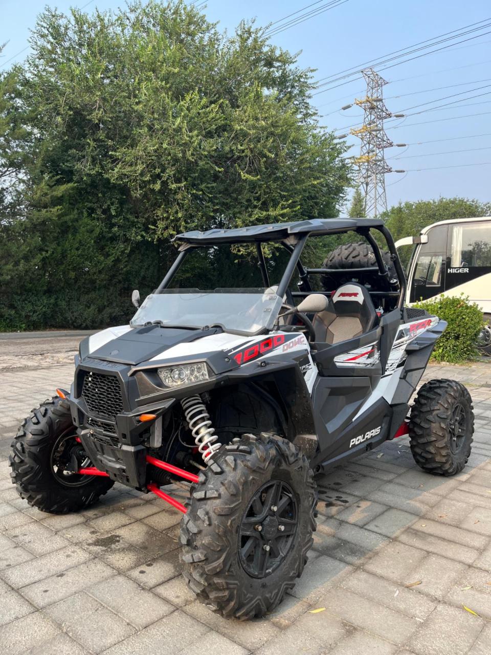 2014年北极星rzr1000剃刀,utv全地形车,双缸,自动挡,2座四驱,带后锁