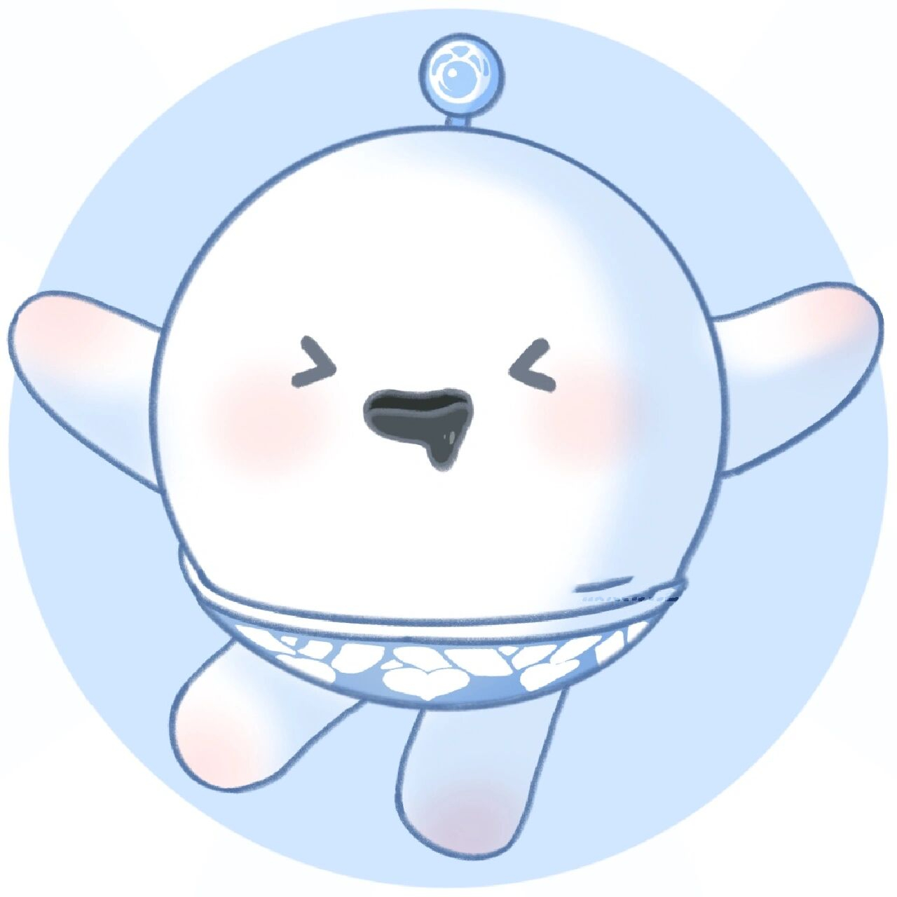 蛋仔派对‖圆圆子 海报上的太可爱了,转手绘当头像 明天再画个 今天要