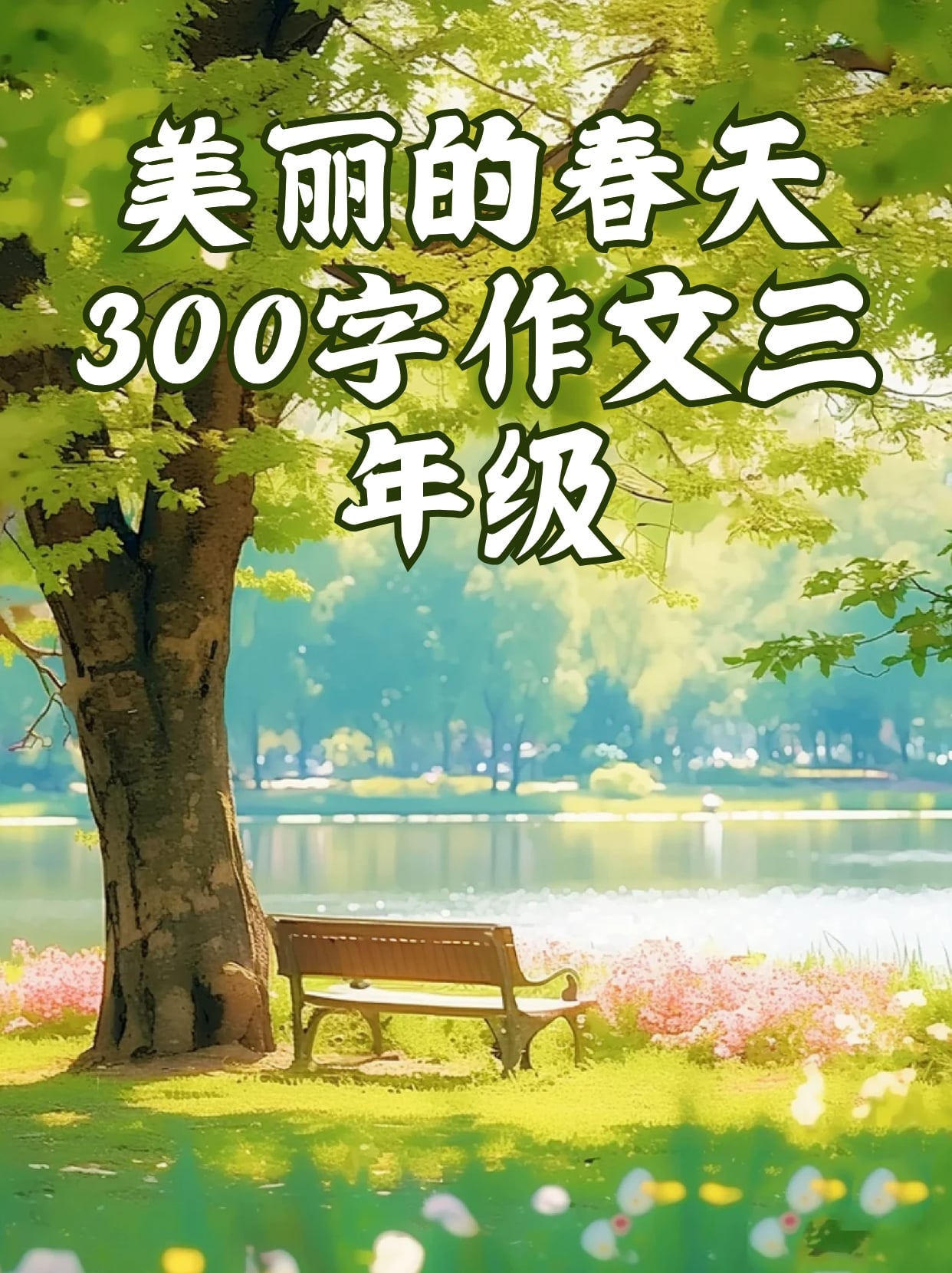 美丽的春天300字作文三年级