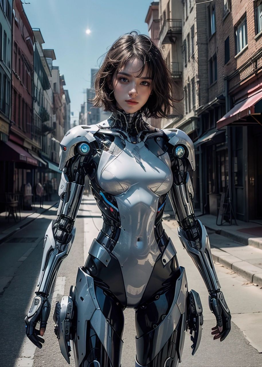 超写实机甲|第二弹美女仿生人 即是测试也是炫技(并没有),这一次的