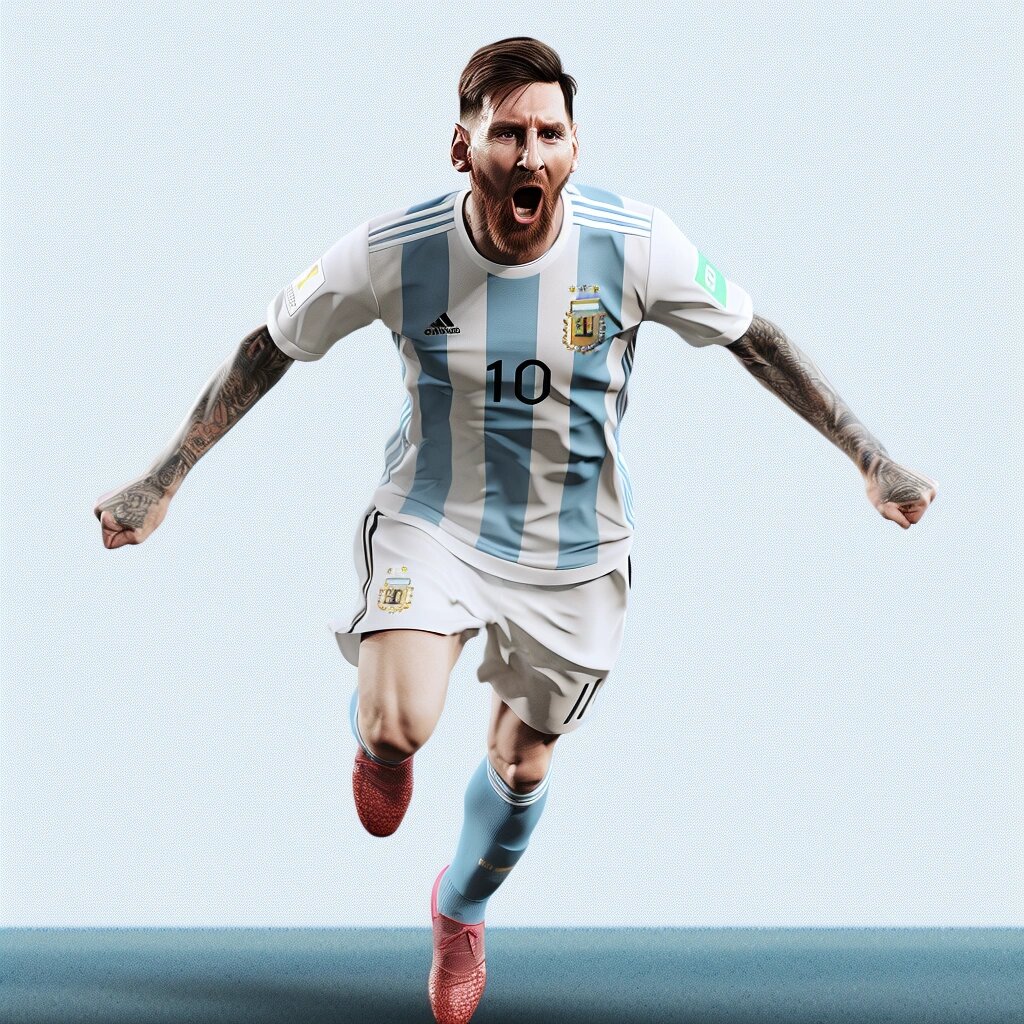 ai | 利昂内尔61梅西头像壁纸