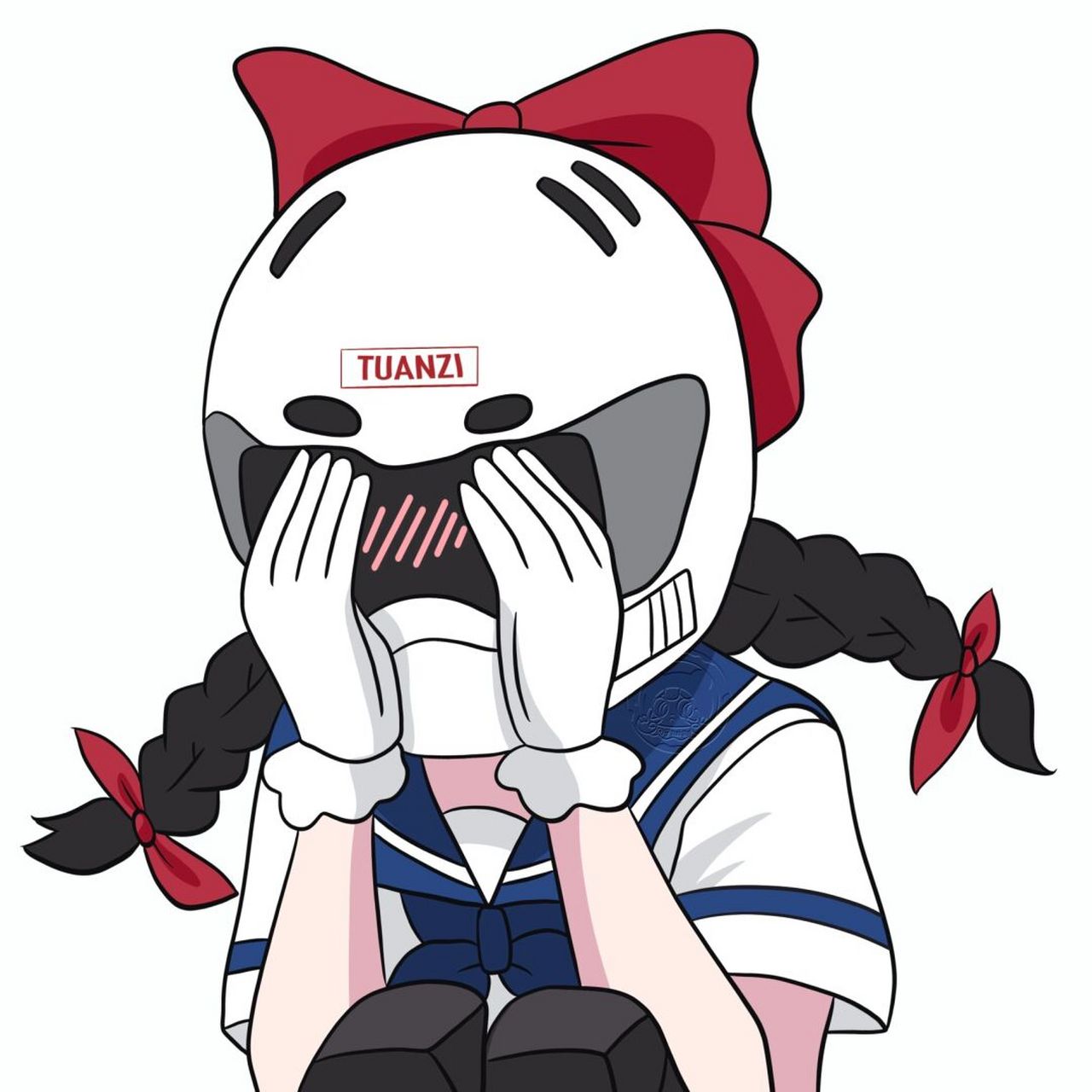 动漫头像# #情侣头像# #可爱头像# #情头# #爆音少女