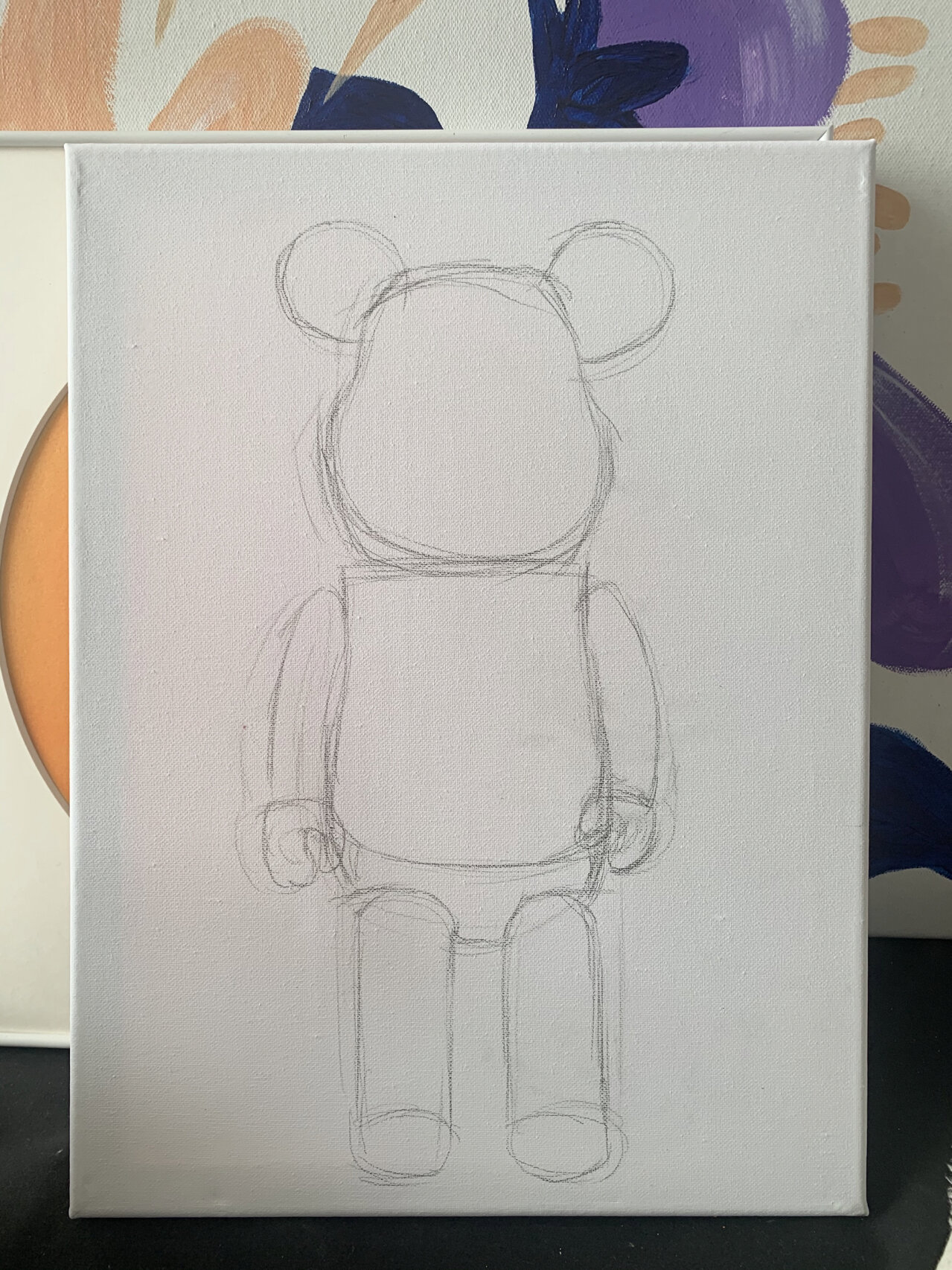 速涂一张暴力熊简易教程|小熊熊好可爱啊