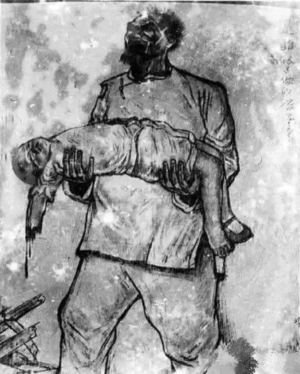 见证历史的时刻,让我们欣赏一组抗战国画 今天的这组国画,水墨表现力