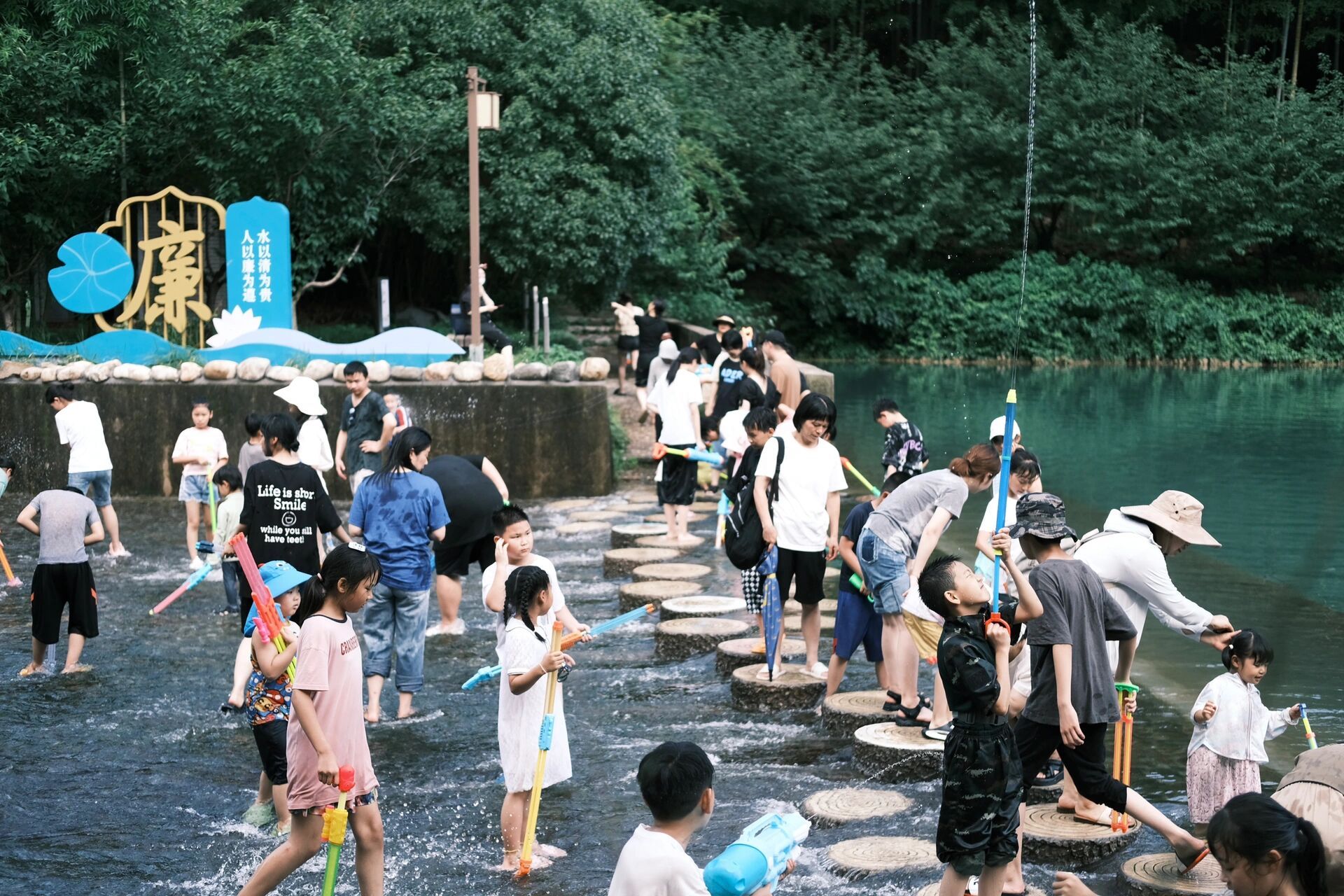 游记|宜兴太华镇乾元村溯溪     小红薯上有的博主评价乾元村就是一条