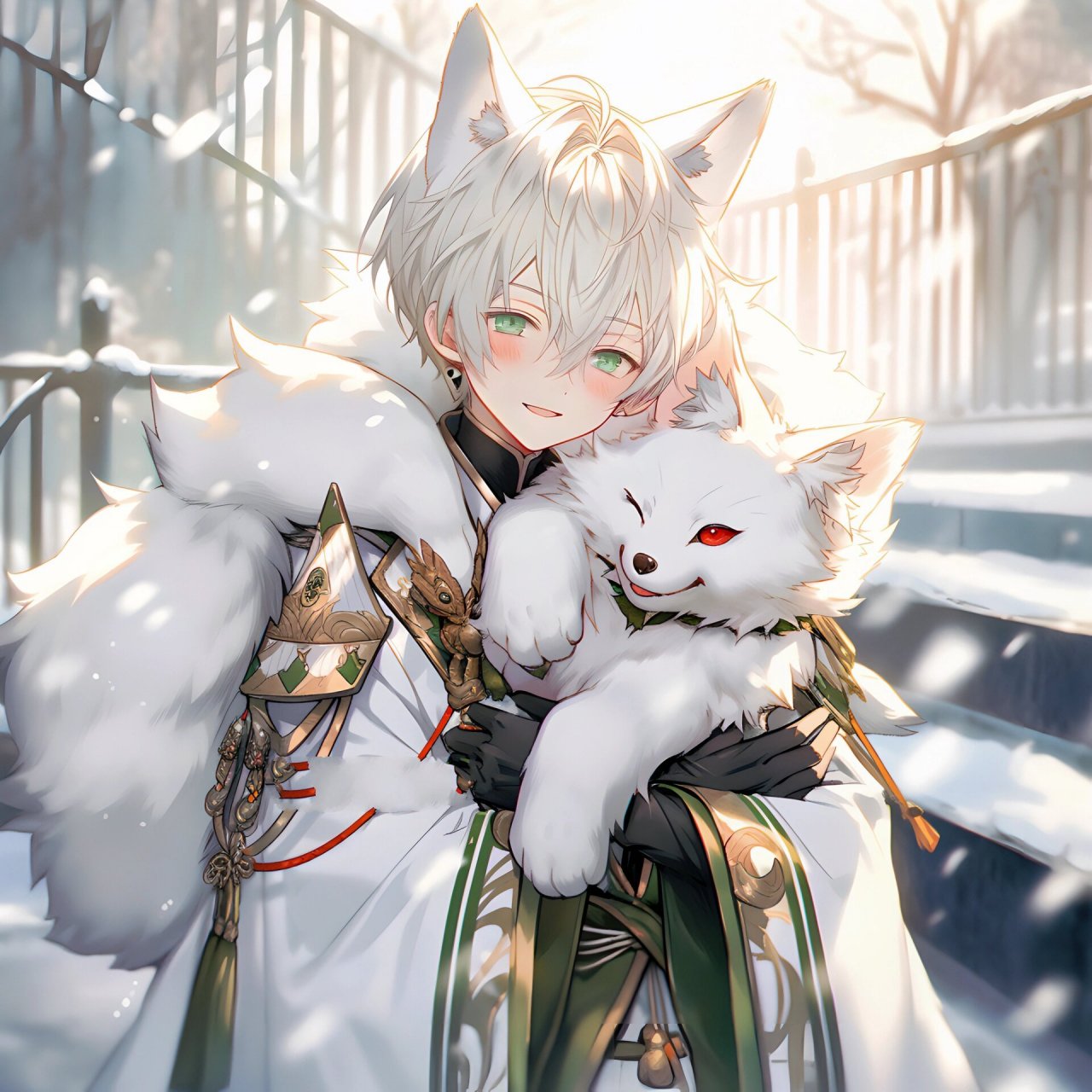 九尾狐殿下再次来袭!男生头像