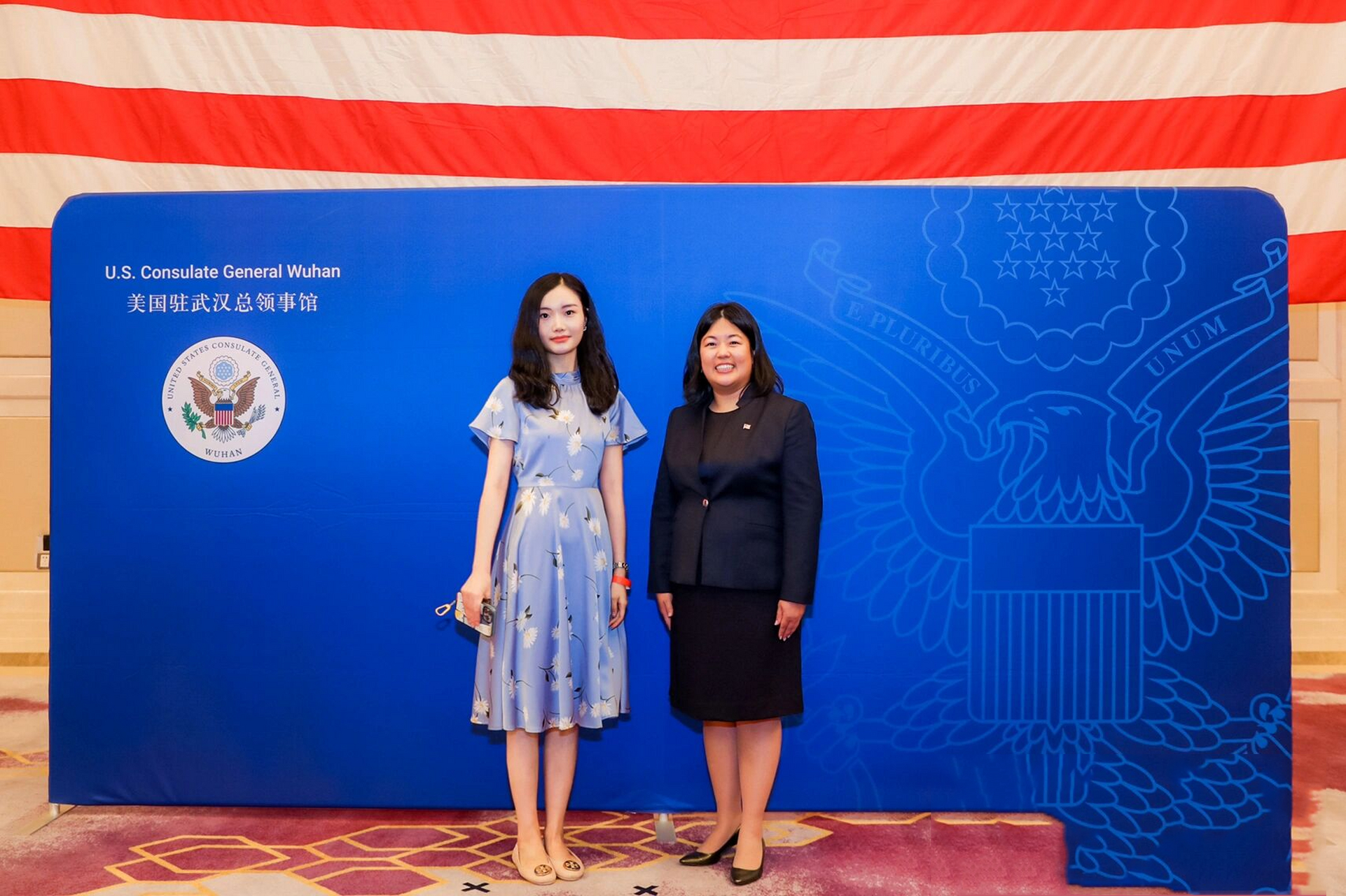 美国驻武汉总领事馆图片