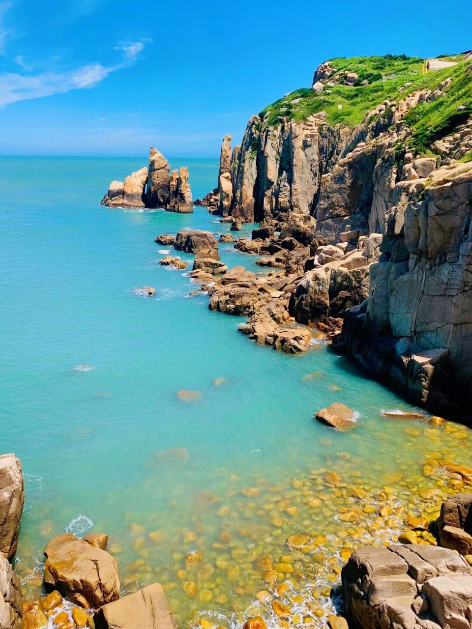 被《国家地理》评为中国最美的海岛 有多绝6015 蔚蓝色的大海