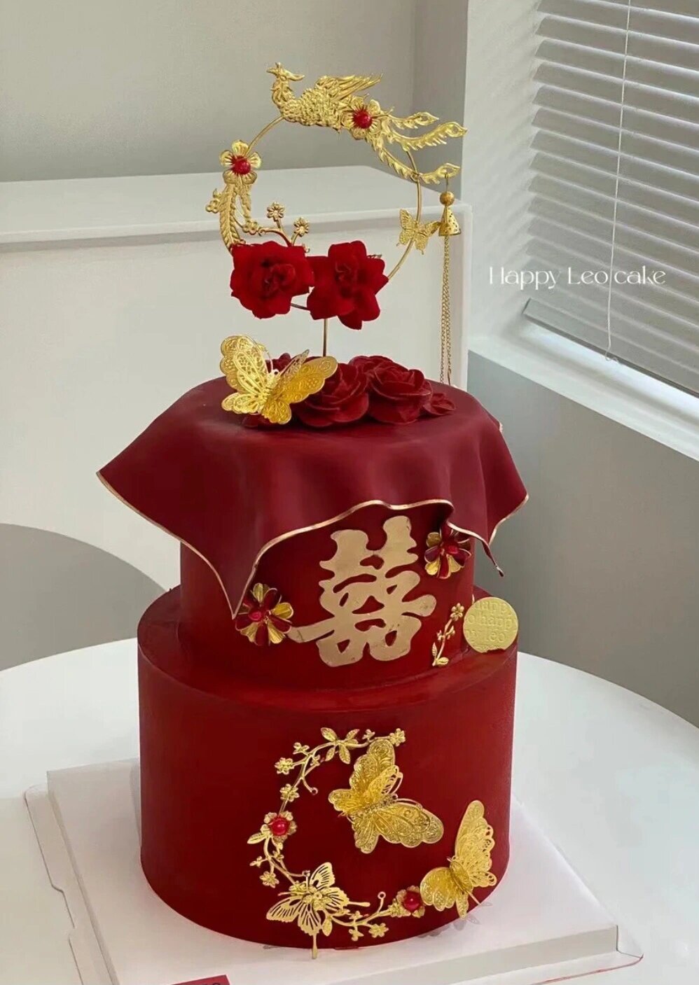 双层订婚结婚蛋糕