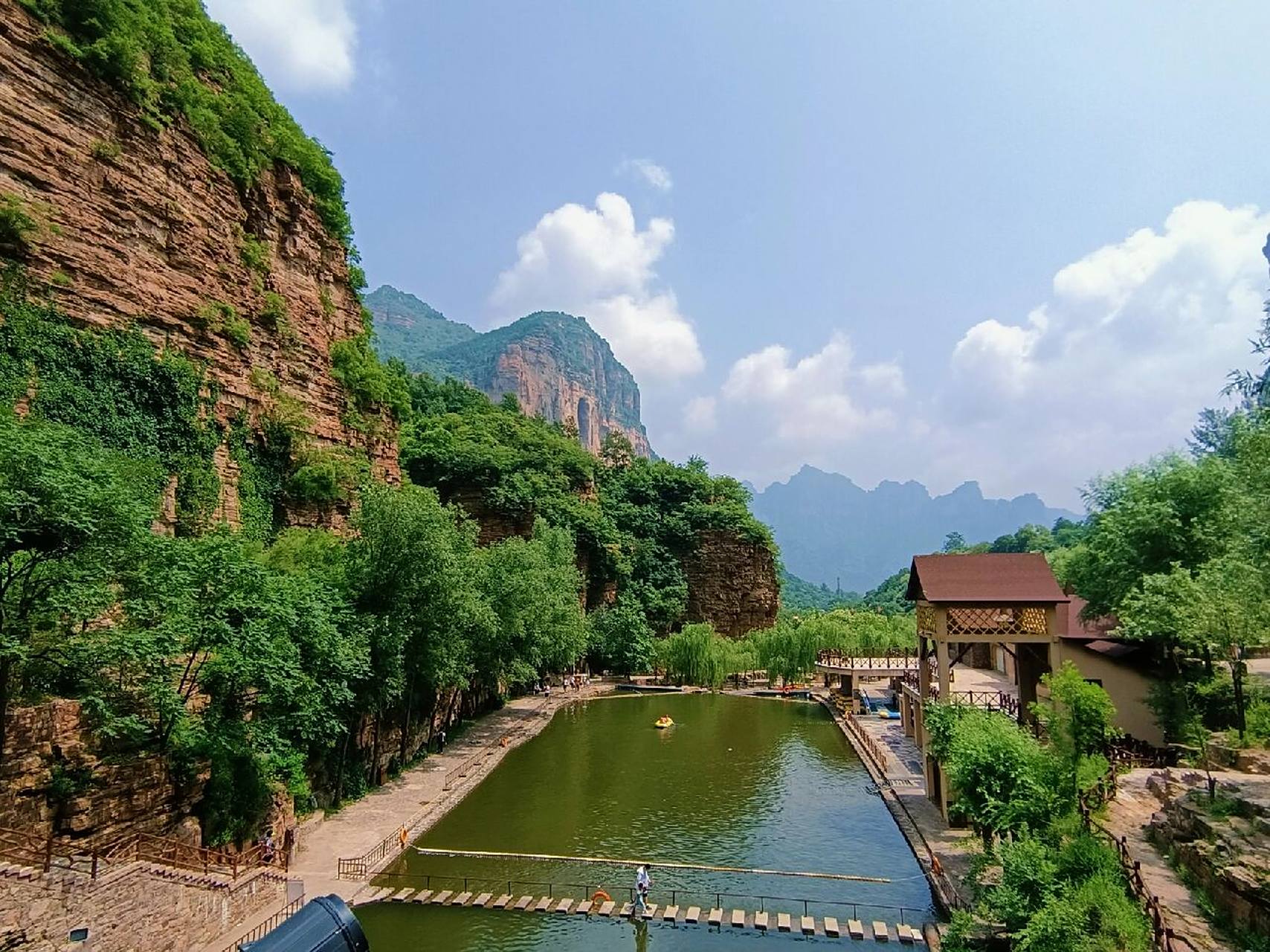 邯郸周边游——七步沟风景区 这是我第二次去七步沟了,4a级景区,也是