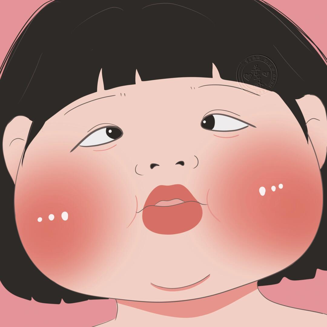 插画 | 情侣头像 | 胖嘟嘟情侣头像来一波