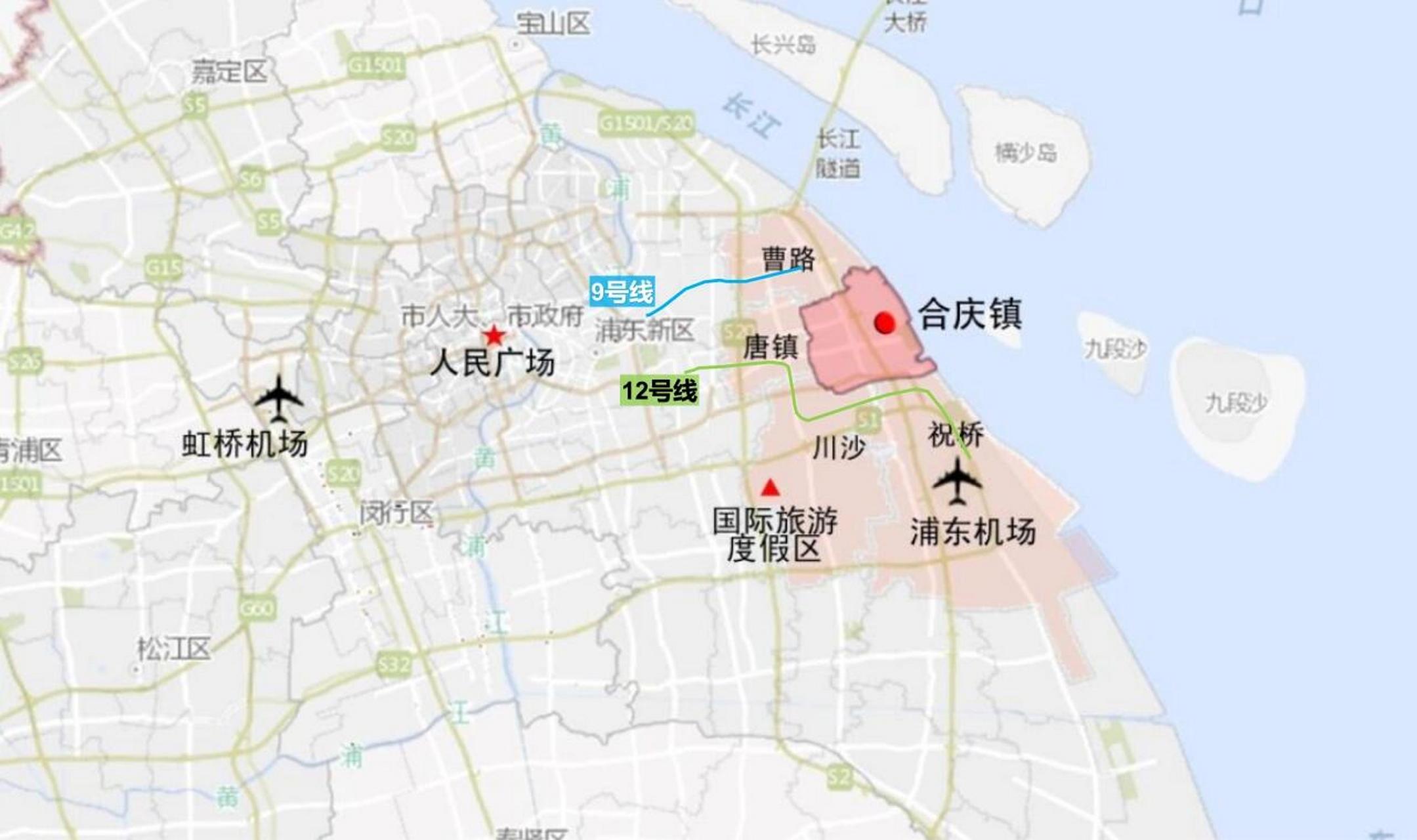 浦东合庆,区域最惨的板块之一 近期,合庆镇公示了川沙北社区的规划