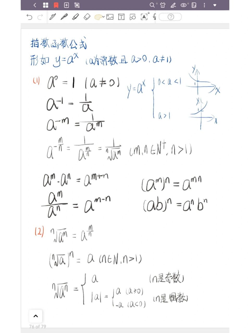 指数函数公式图片