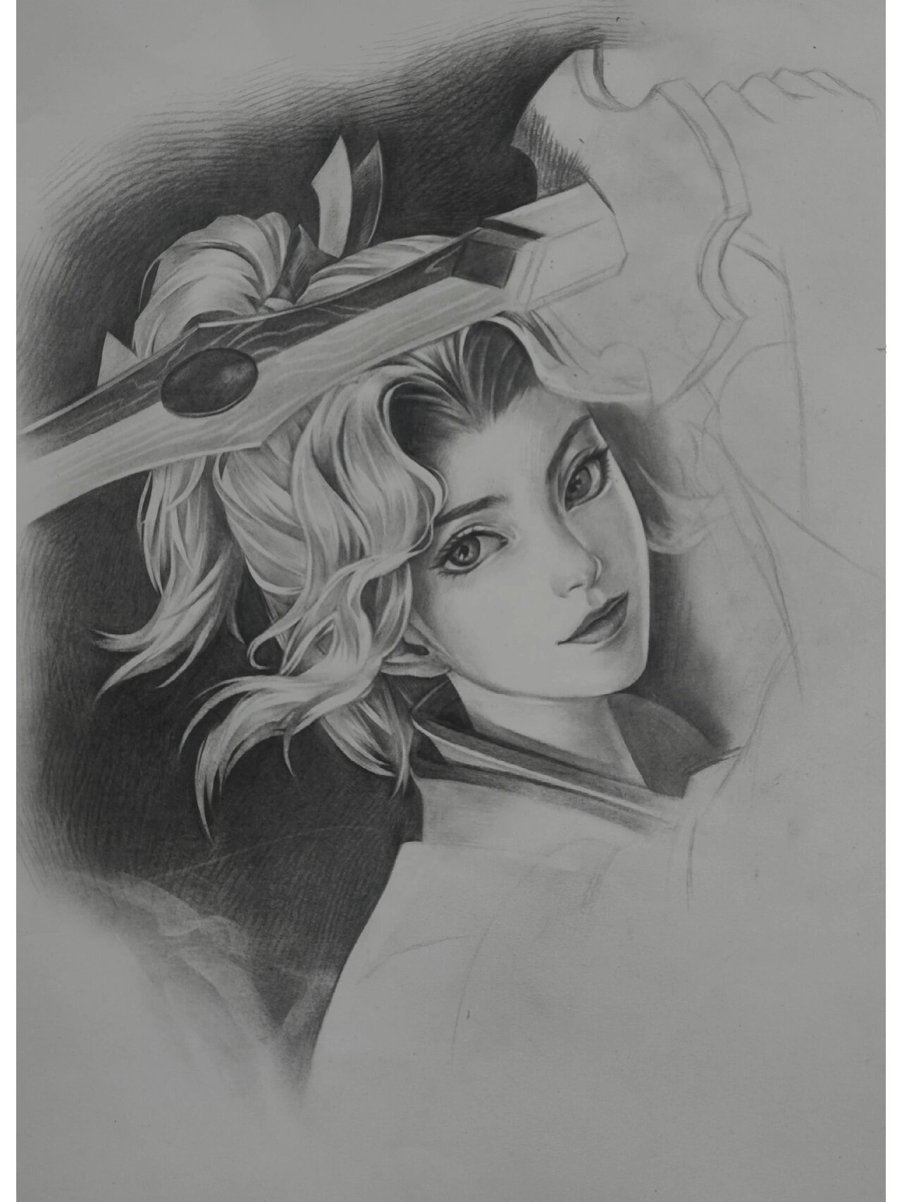 手绘夏洛特(浮生妄)带步骤 埋身地白雪五尺,渡魂处赤华千重 叶落当离