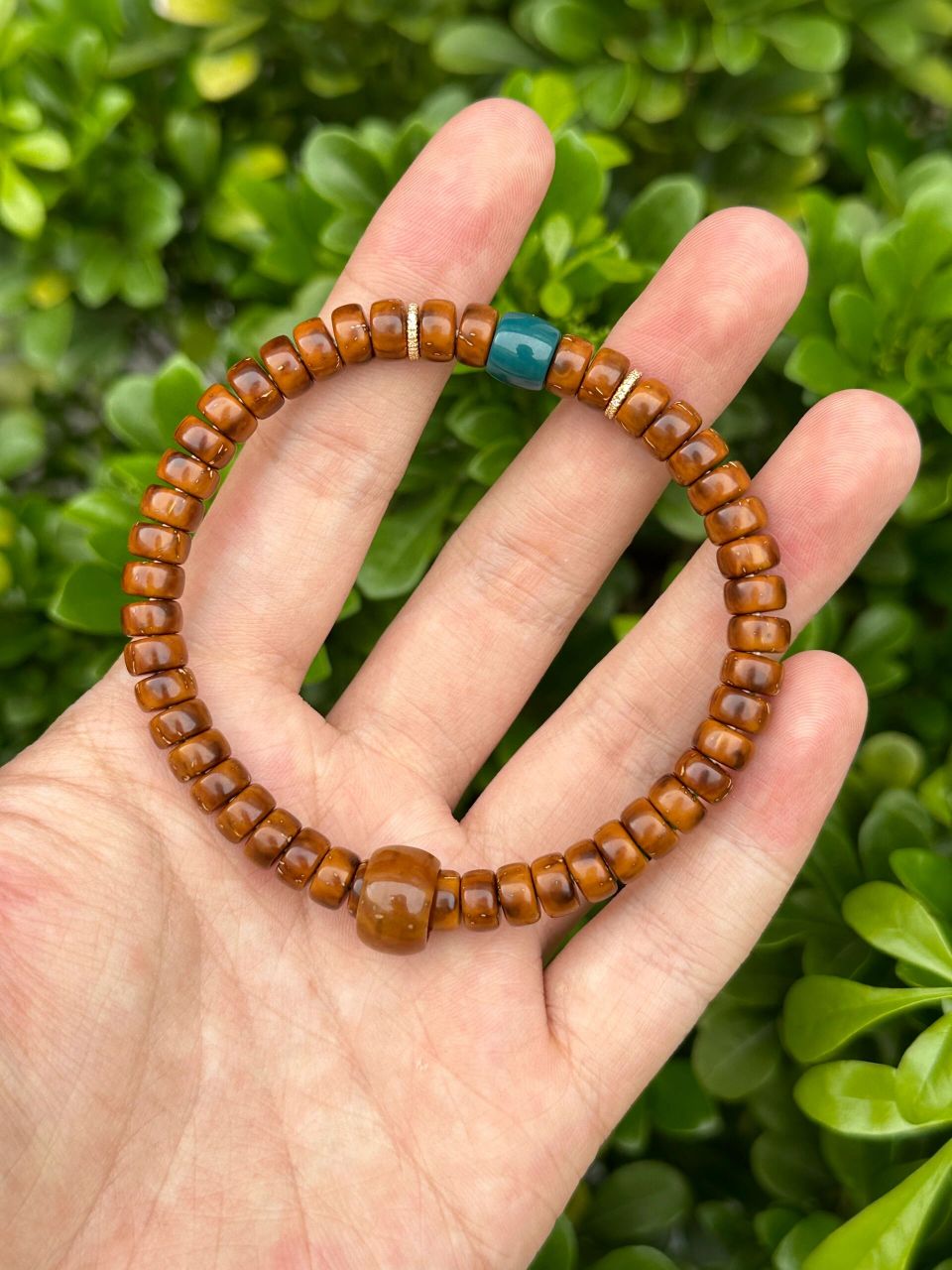 让我爱不释手的新玩具—99紫金鼠药片手串 新鲜出炉的紫金鼠药片