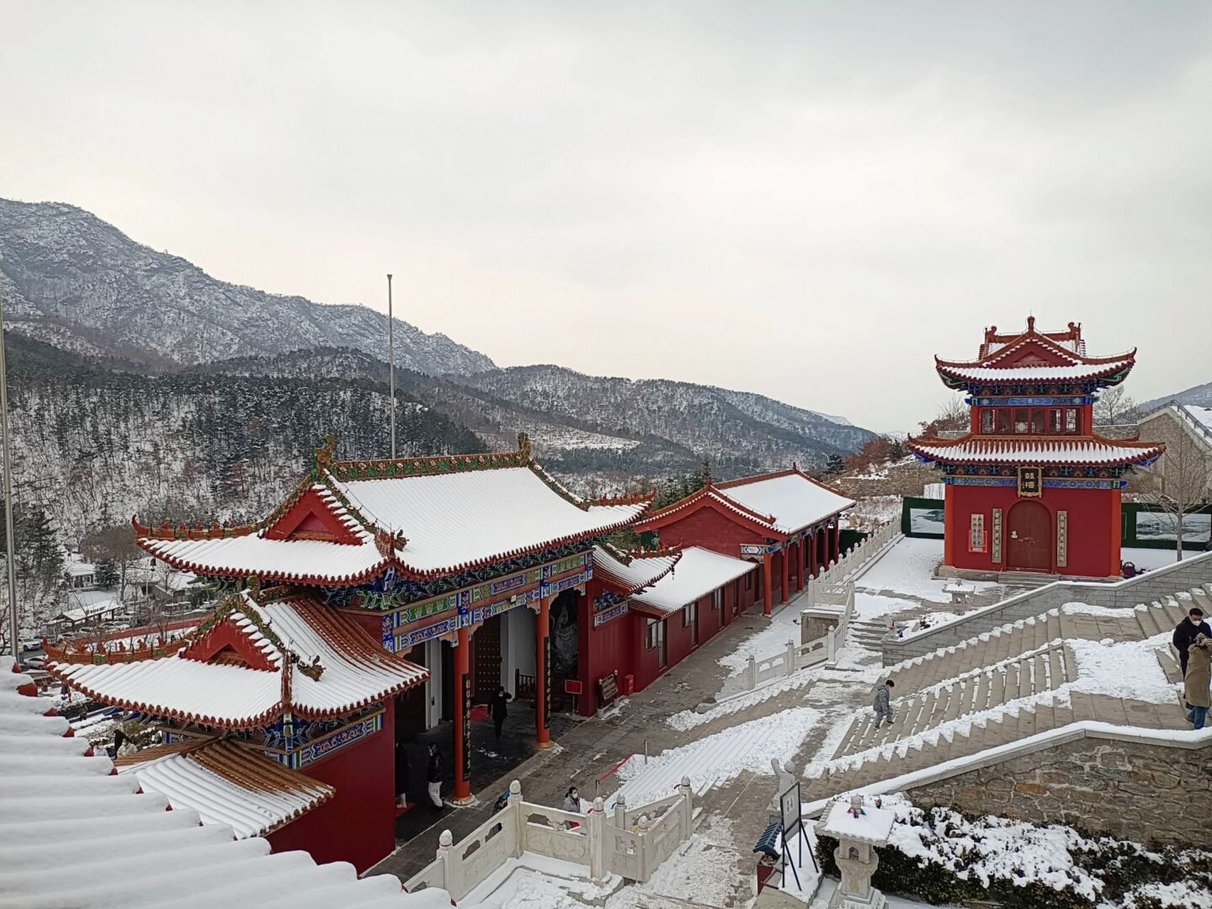 威海旅游隐藏景点99广福寺 #寺庙旅行# 本人提供租车 包车服务 包车