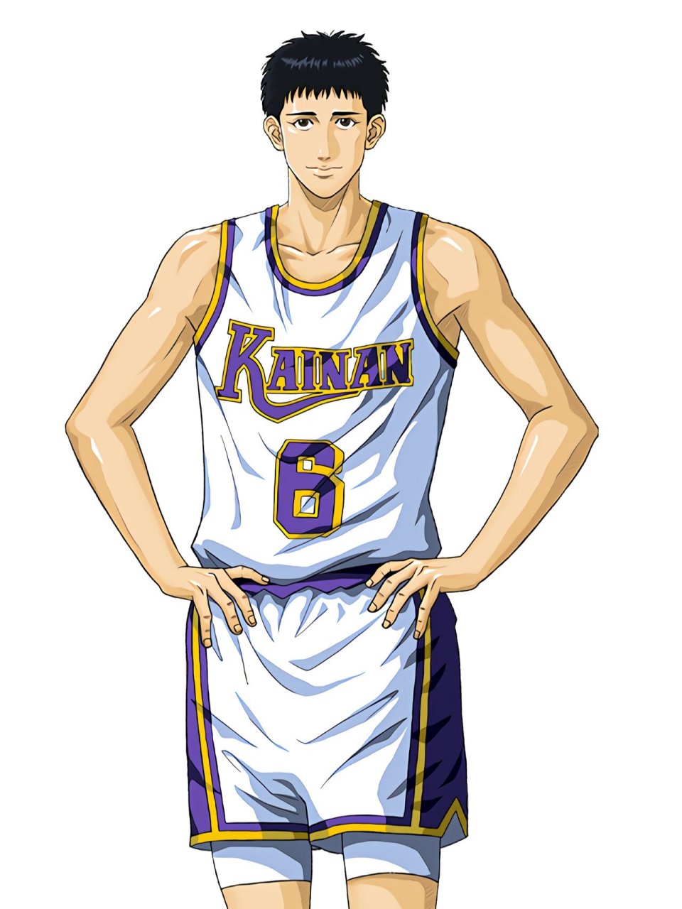 灌篮高手海南队三巨头,阿神最帅