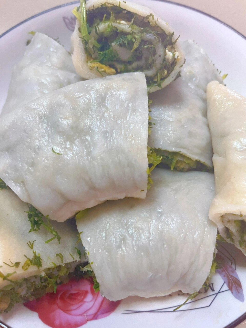 蒸菜卷,比包子好吃 比馒头简单,营养又健康 食材