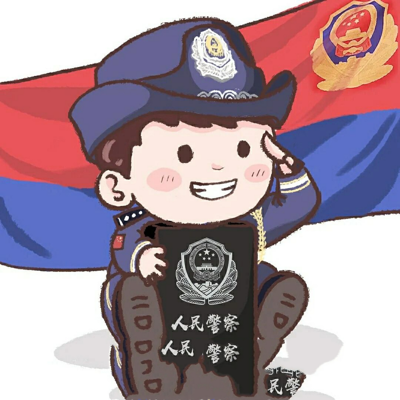 公安警察图片 头像图片