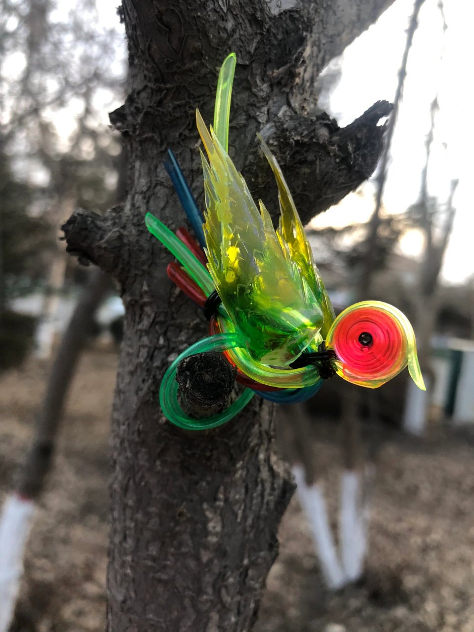 输液管爱情鸟 输液管编织 玻璃丝编织