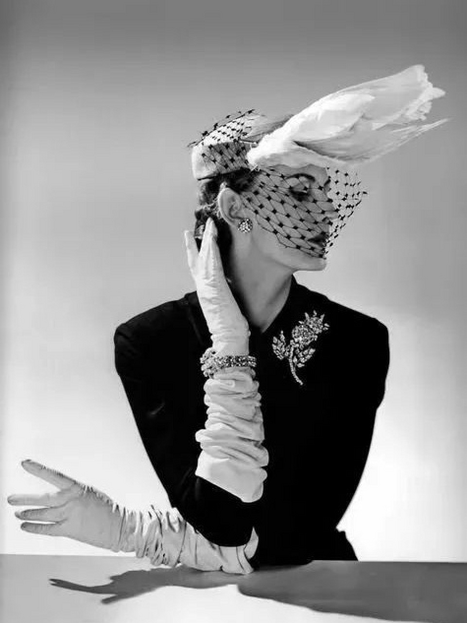 时尚‖经典的黑白时尚大片 #黑白写真