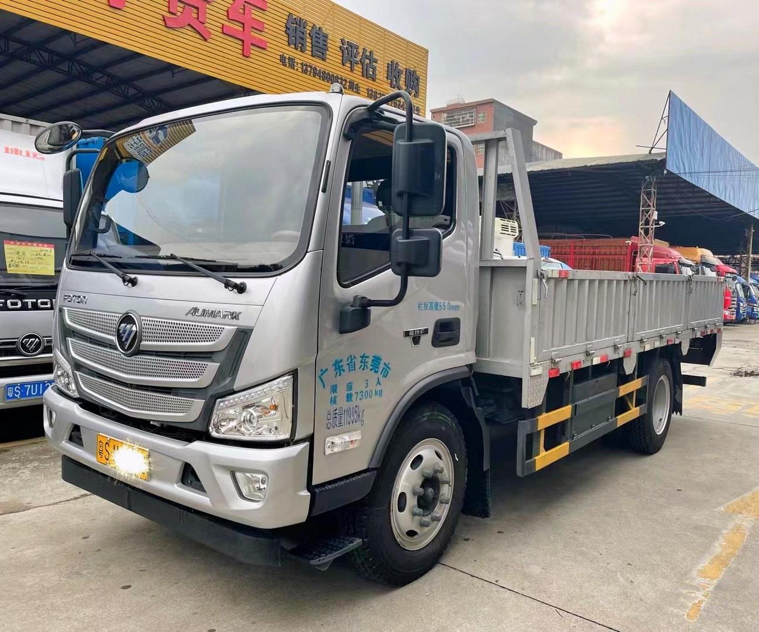 5米2平板车型到店: 2020年8月入户,福田欧马可s3,康明斯发动机160匹