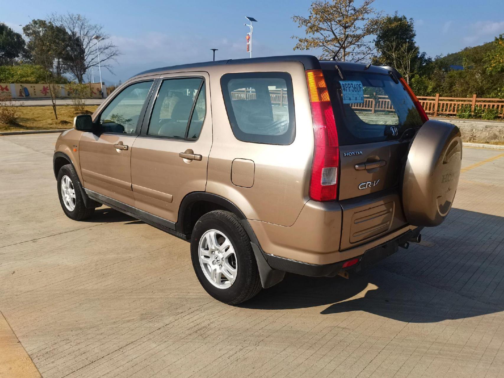 2002年进口本田crv,一手车,2.0自动四驱,实表18万公里,2.xx万包过户