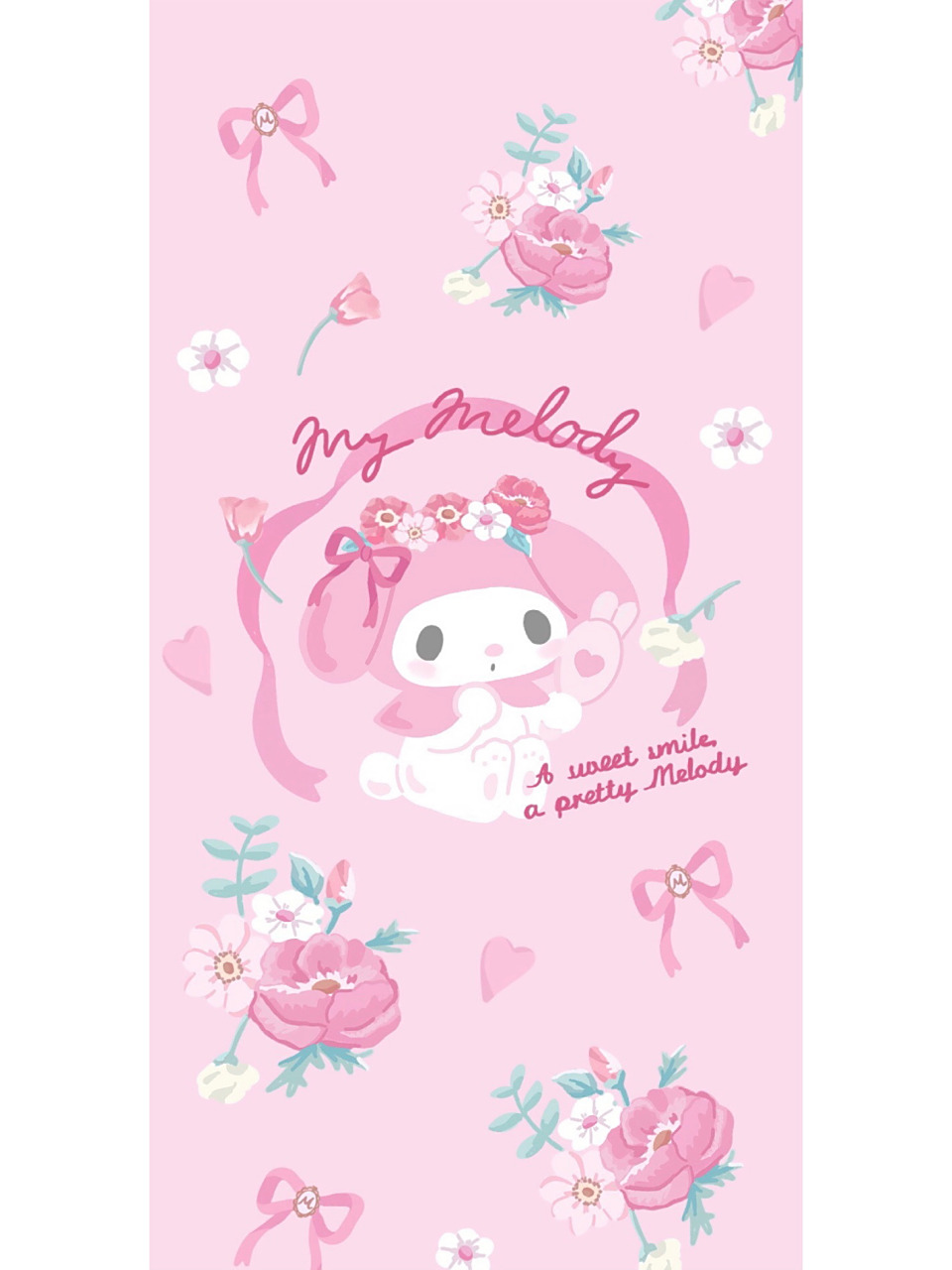 美乐蒂壁纸|可可爱爱美乐蒂免费壁纸来咯～ f粉粉嫩嫩的美乐蒂!