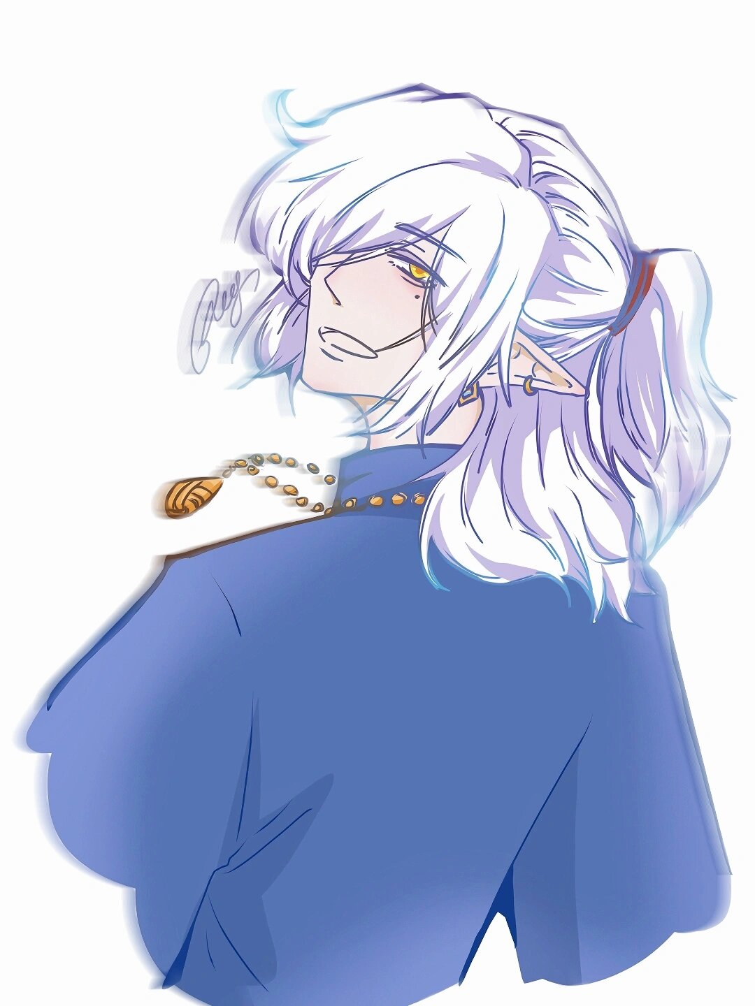 光遇——半扎马尾