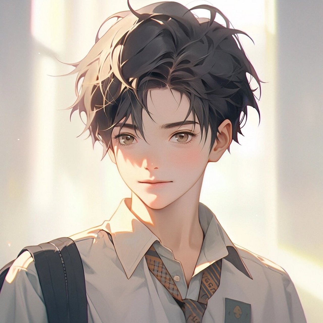 动漫男生头像丨帅气男孩 校园风,帅气,少年感,阳光~ 每天不一样的风格