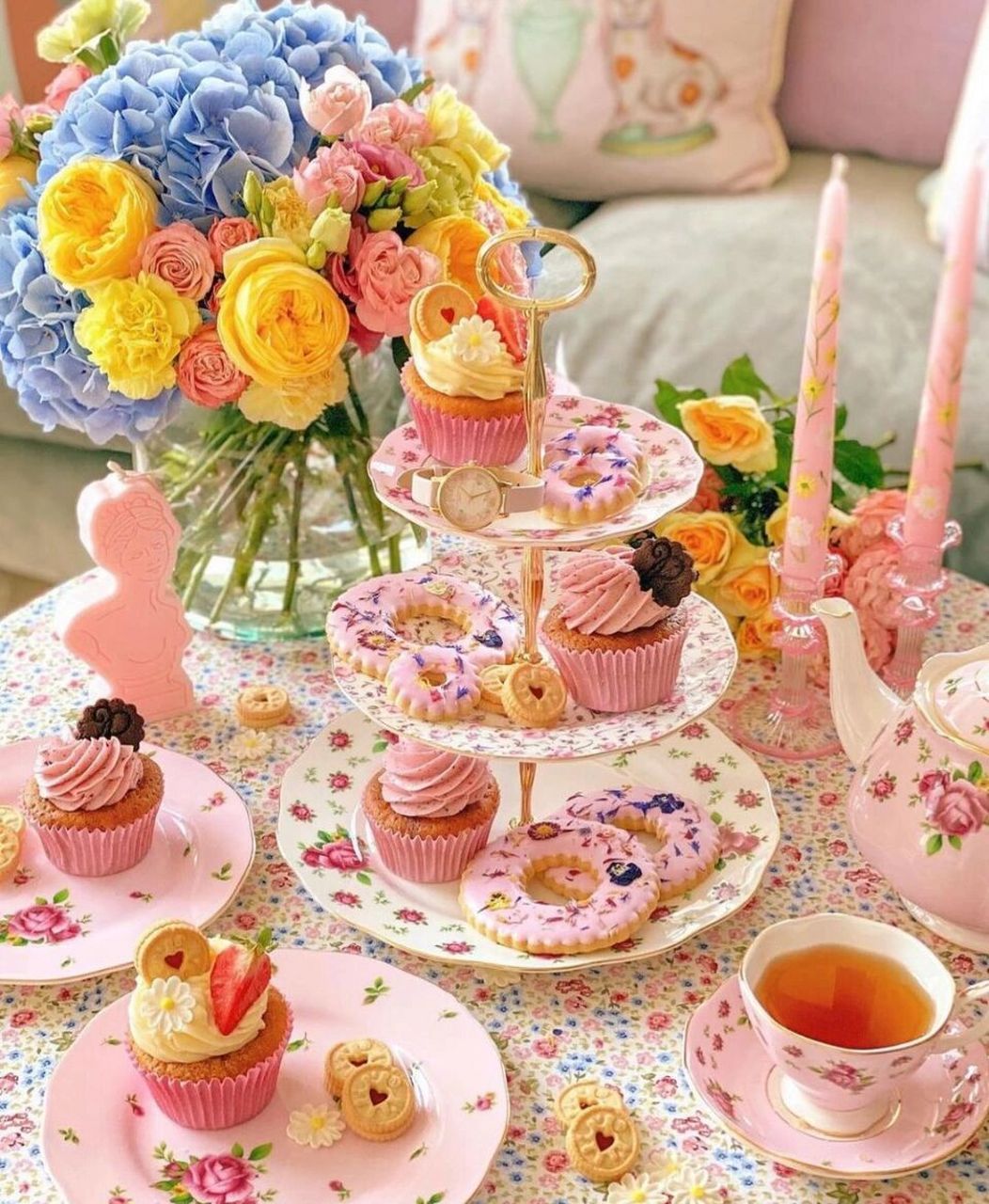 茶04餐具甜品摆盘都绝绝子99 下午茶时间7015 博主「teatime