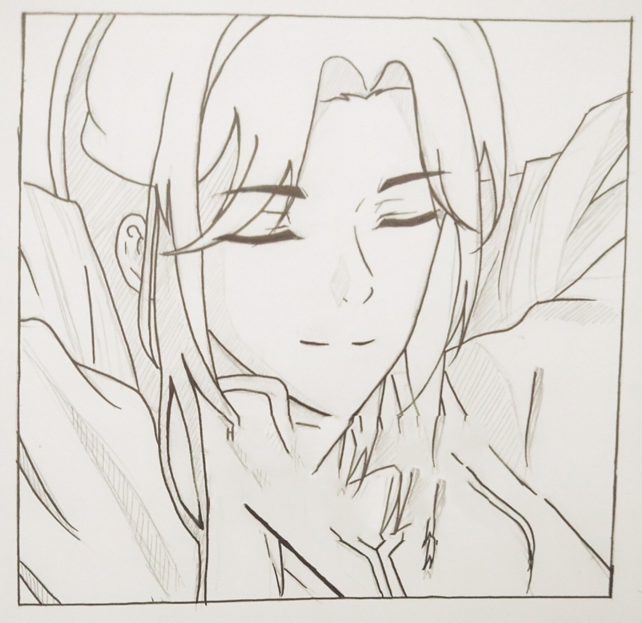 《天官赐福》花城铅笔稿(含过程) 有明天开学的学生党吗,不满你说我的