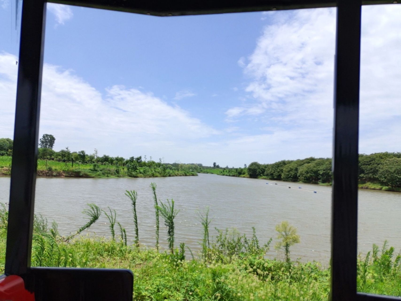信阳出游之罗山☞龟山湖休闲度假区 漫山的板栗树,辽阔的湖面,还有
