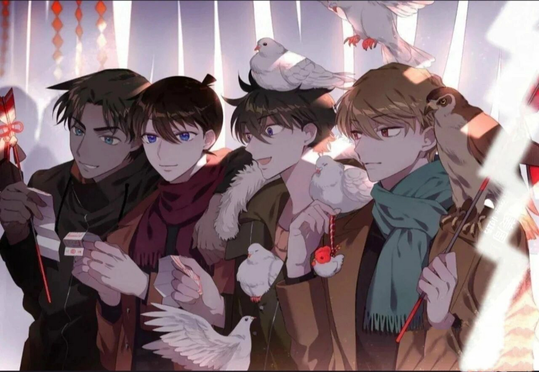 名柯f4搞笑日常