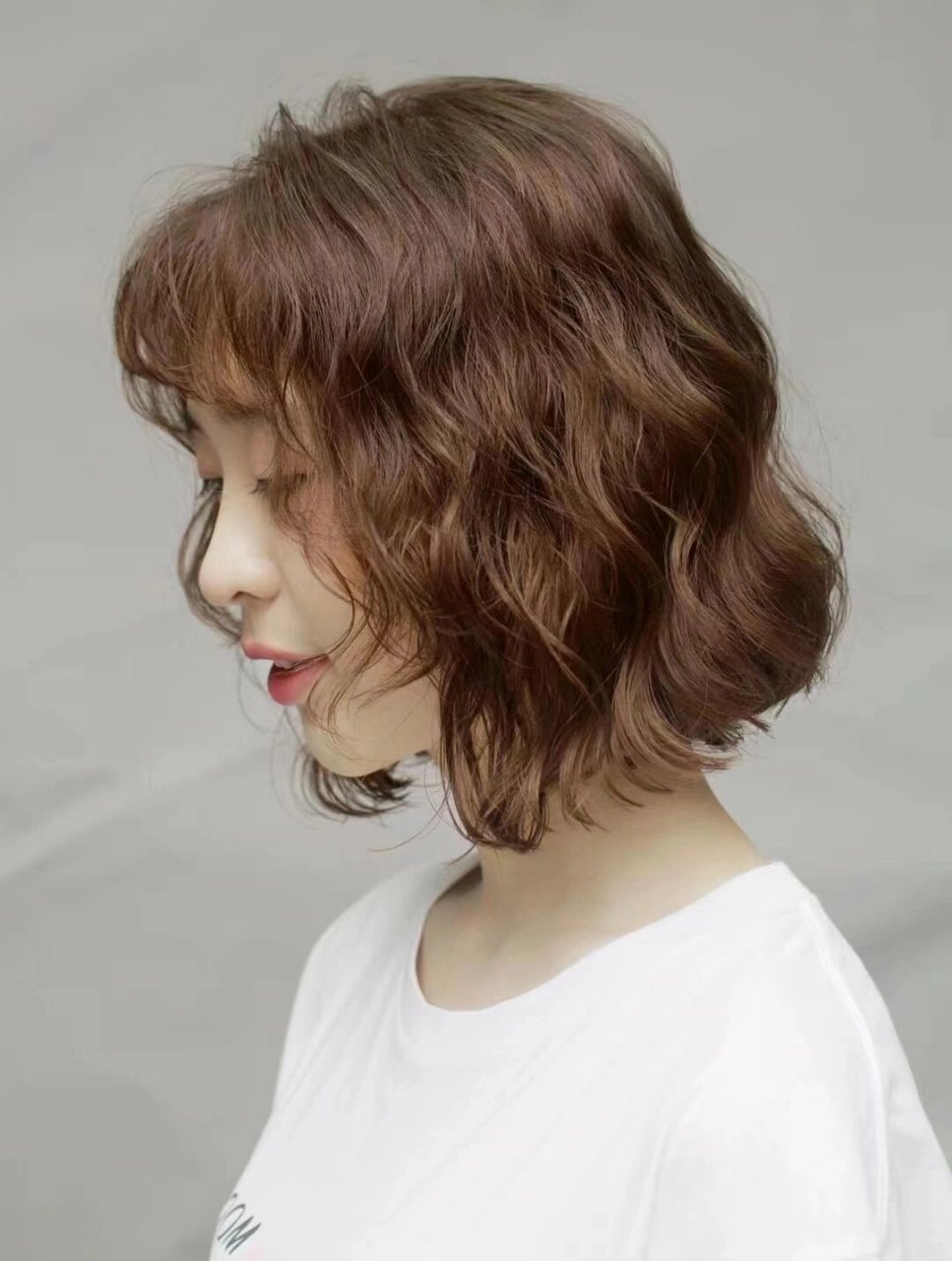 中短发蛋卷烫发 相信我!